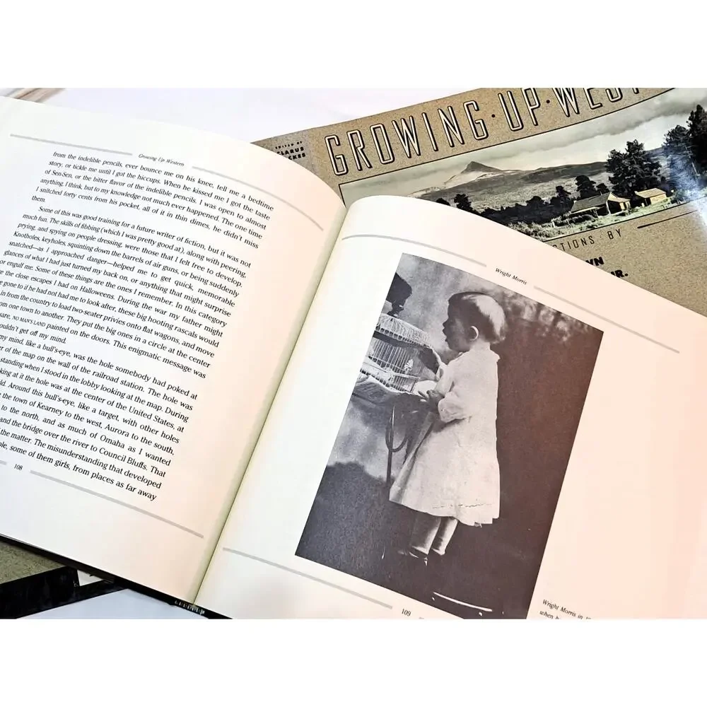 Growing Up Western edited by Clarus Backes (1935-1989) (1990 1st Ed HC in DJ)